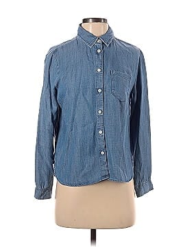 Banana Republic Factory Store Long Sleeve Button-Down Shirt (view 1)