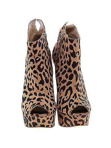 Chinese laundry cheetah discount booties