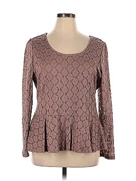 M by Marc Bouwer Long Sleeve Blouse (view 1)