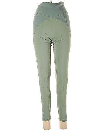 OFFLINE by Aerie Solid Green Leggings Size XL - 59% off