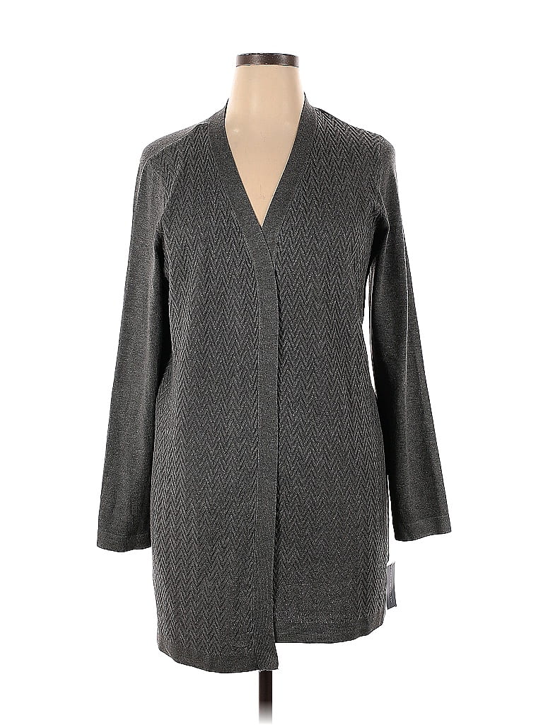 Karen Scott Gray Cardigan Size XL - 71% off | ThredUp