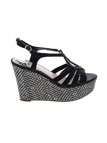 Fergalicious 2024 black wedges