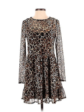 Wayf leopard sales dress