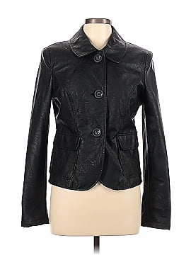 Patrizia Luca Faux Leather Jacket (view 1)