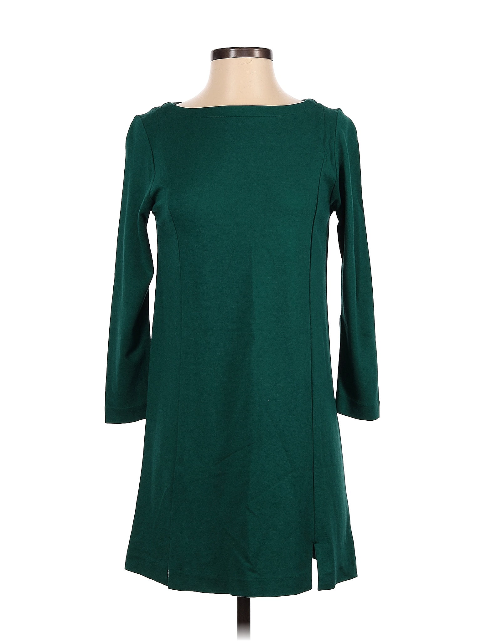 J.Jill Solid Green Casual Dress Size XS - 68% off | thredUP