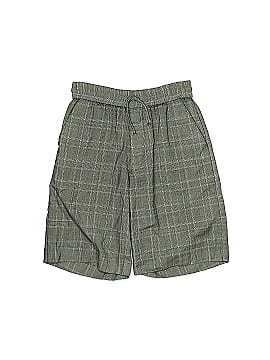 R13 Grey Plaid Baggy Shorts (view 1)