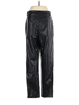 Zara Faux Leather Pants (view 2)