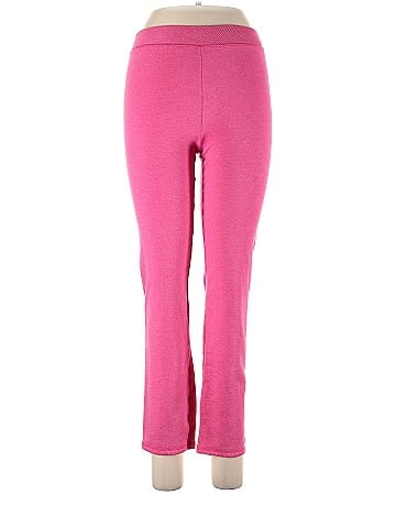 Hanes Pink Casual Pants Size L - 52% off