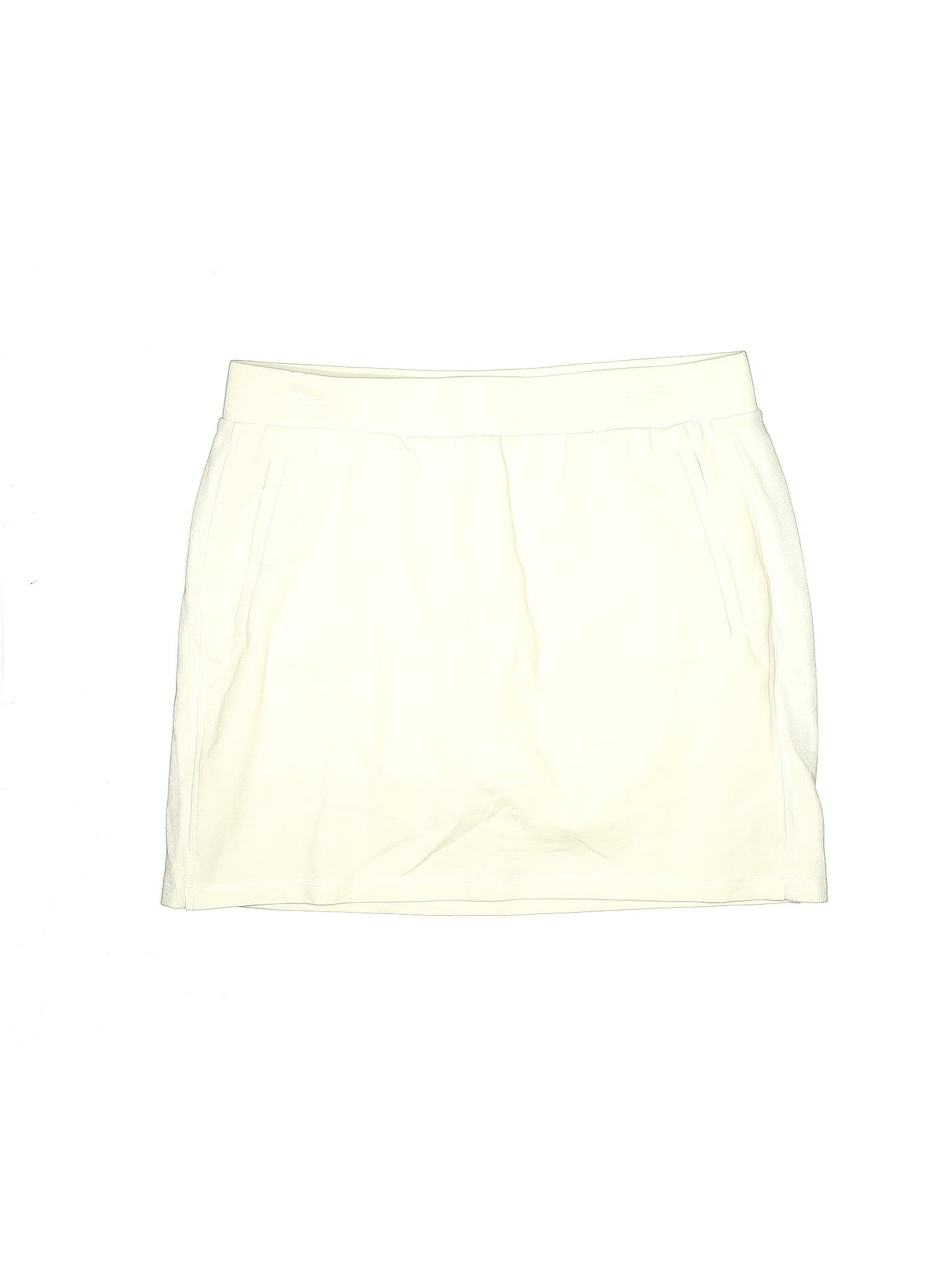 T by Talbots Solid Ivory Active Skort Size L - 72% off | thredUP