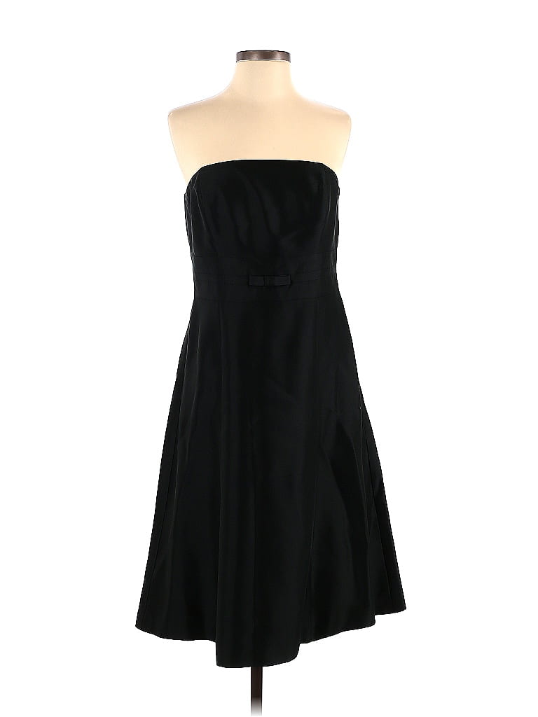 Robe Noire Ann Taylor - 100% Soie - Taille 0 - Occasion Très Bon état