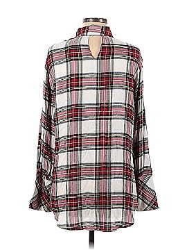 MNG Long Sleeve Button-Down Shirt (view 2)