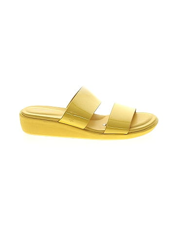 Yellow sandals size on sale 8