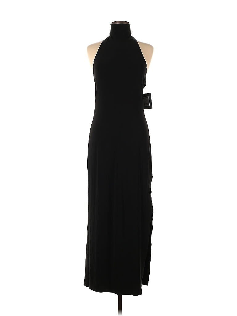Norma Kamali Solid Black Cocktail Dress Size M - 55% off | thredUP