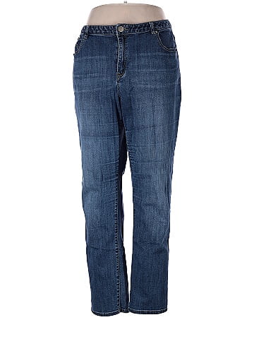Lane Bryant Solid Blue Jeggings Size 22 (Plus) - 51% off