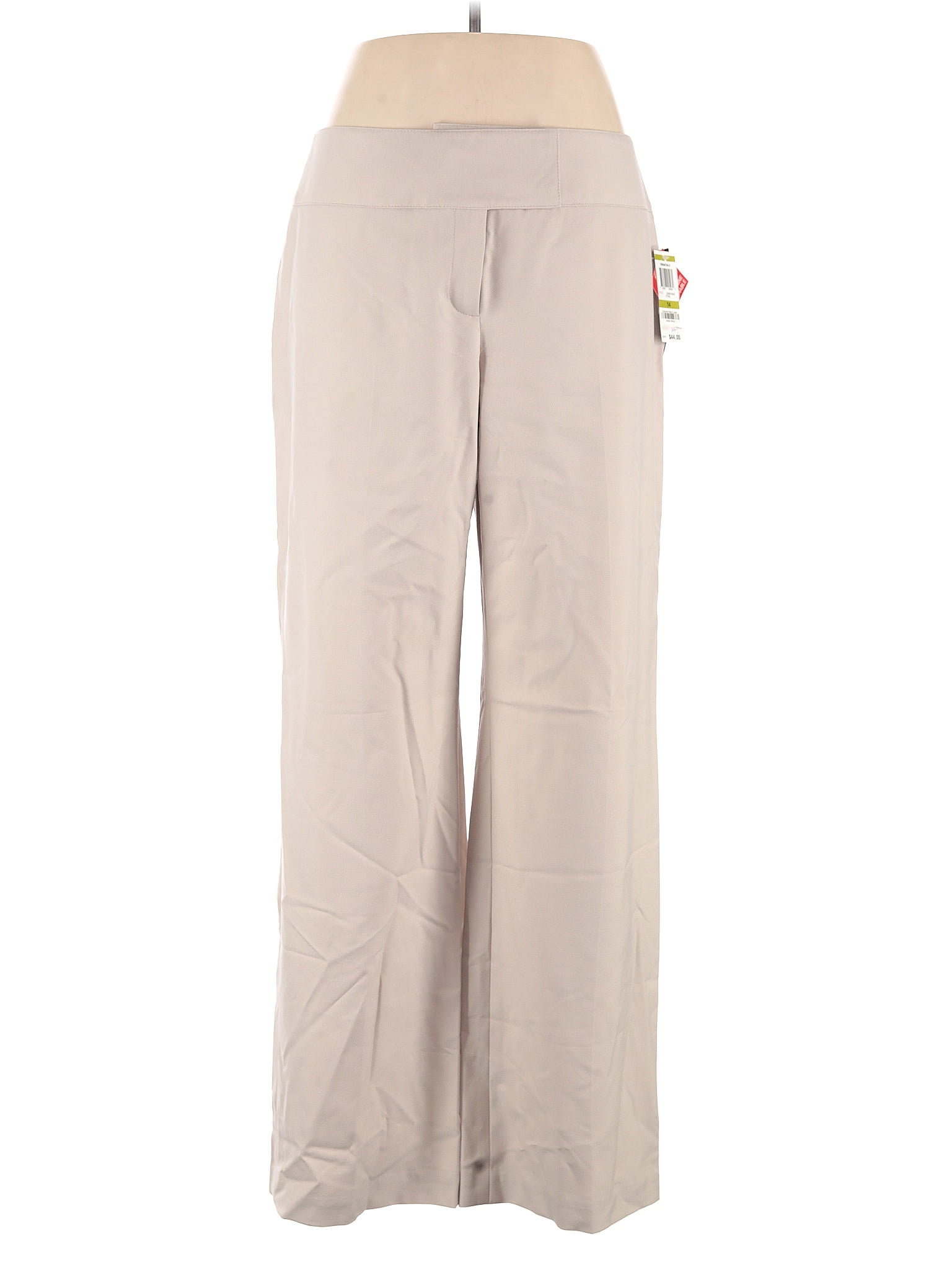 Styleandco Solid Tan Casual Pants Size 14 56 Off Thredup