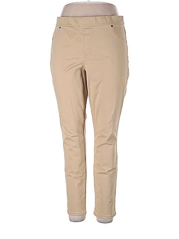 Tan jeggings hotsell plus size