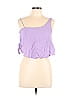 Bacio Purple Sleeveless Top Size L - photo 1