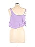 Bacio Purple Sleeveless Top Size L - photo 2