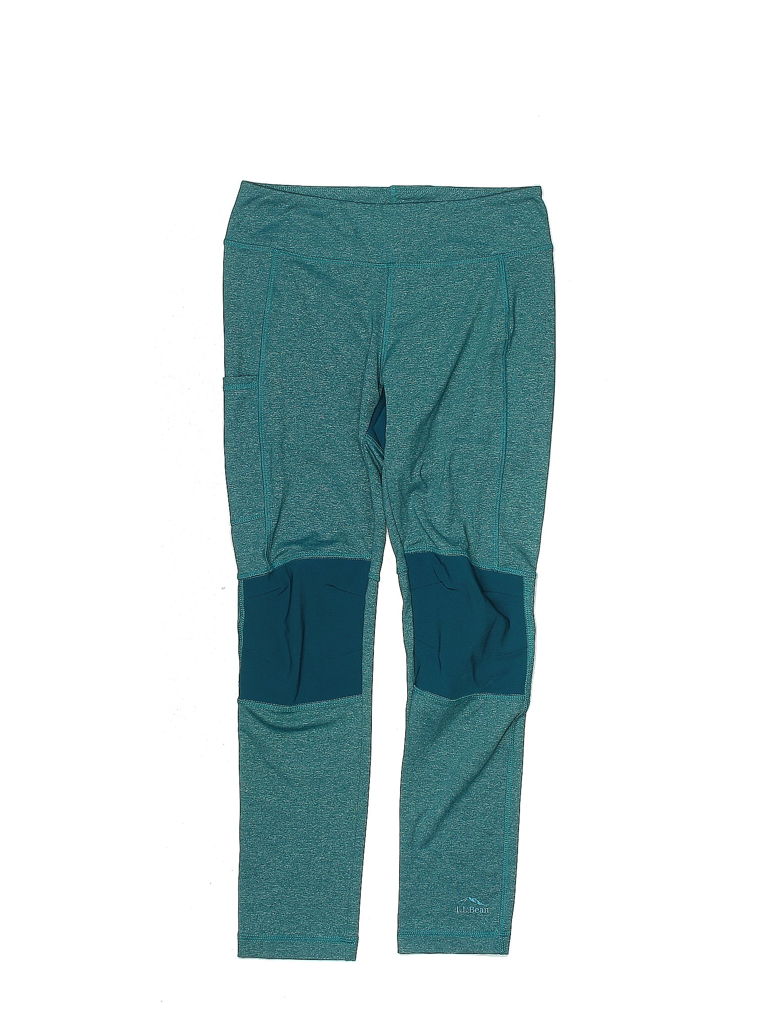 L.L.Bean Marled Teal Casual Pants Size 12 - 77% off