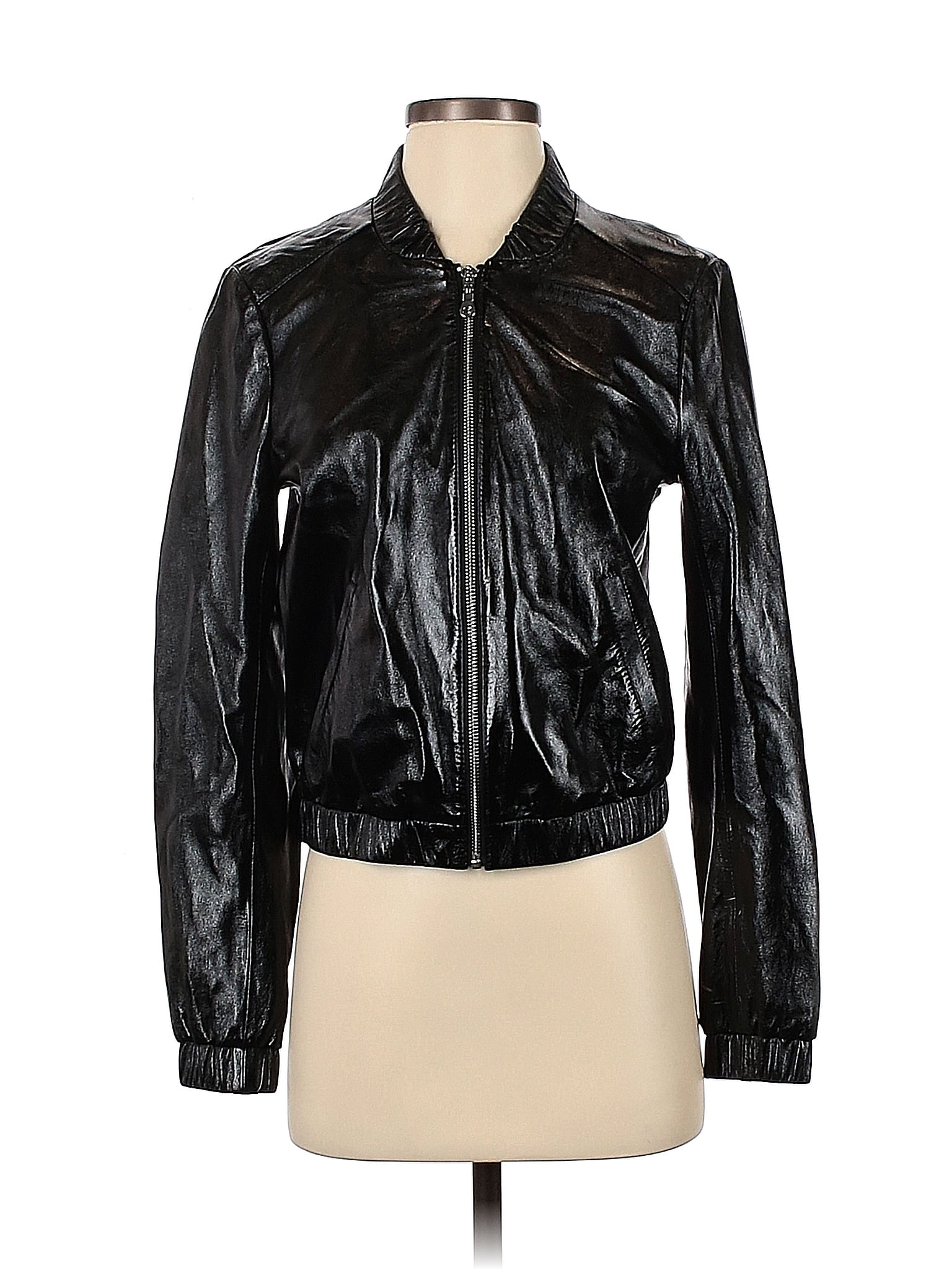 Bnci leather shop jacket