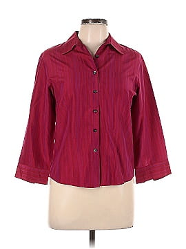 Ann Taylor LOFT Long Sleeve Silk Top (view 1)