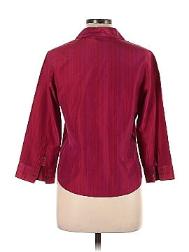 Ann Taylor LOFT Long Sleeve Silk Top (view 2)