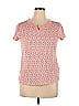 reCreation 100% Cotton Pink Short Sleeve T-Shirt Size XL - photo 1