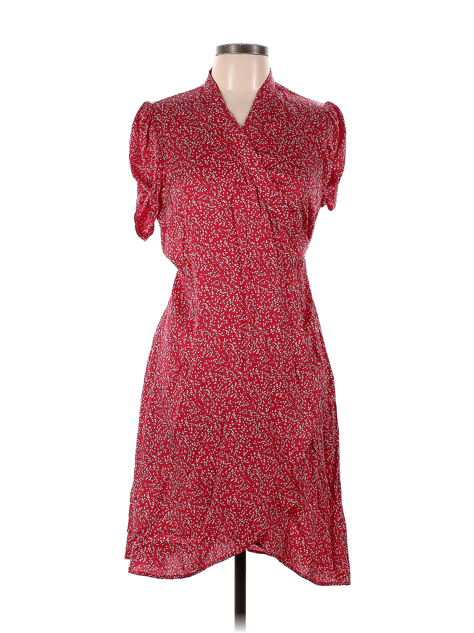 Gg Dots Viscose Blend Jacquard Dress