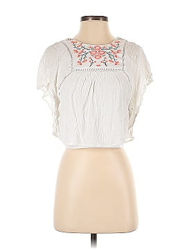 Amy Byer Short Sleeve Blouse (view 1)