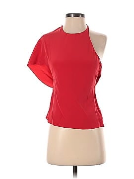 Cushnie Cold Shoulder Cape Sleeve Top (view 1)