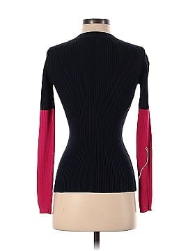 Cedric Charlier Long Sleeve Colorblock Knit Sweater (view 2)