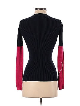 Cedric Charlier Long Sleeve Colorblock Knit Sweater (view 2)