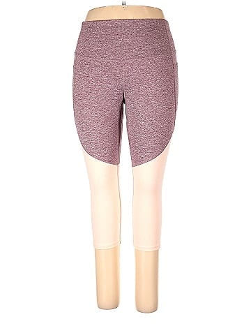 C9 By Champion Multi Color Burgundy Leggings Size XXL - 43% off