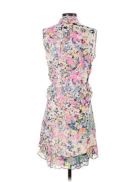 Rococo Sand Floral Wrap Mini Dress (view 2)