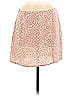 Shein Jacquard Tortoise Floral Motif Acid Wash Print Damask Paisley Floral Batik Brocade Orange Casual Skirt Size M - photo 1