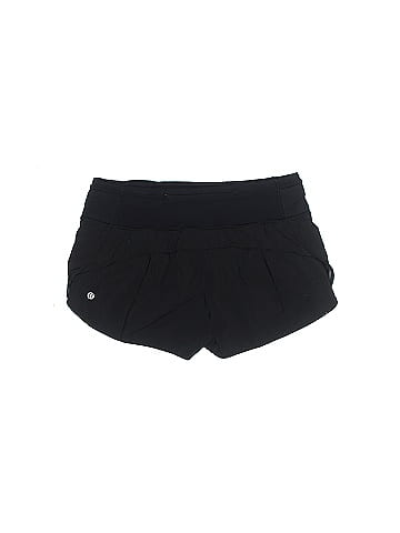 Lululemon Athletica Solid Black Athletic Shorts Size 8 - 54% off