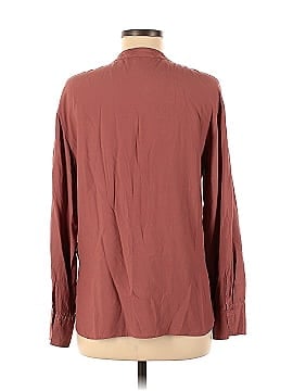 Vince. Relaxed Band Collar Blouse (view 2)