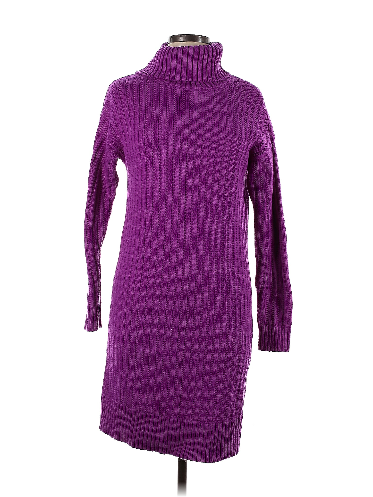 Banana Republic Solid Purple Casual Dress Size M 81 off thredUP