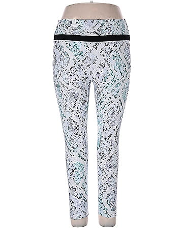 Demi Lovato Fabletics Silver Active Pants Size XXL - 65% off
