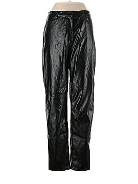 LILLY Faux Leather Pants (view 1)