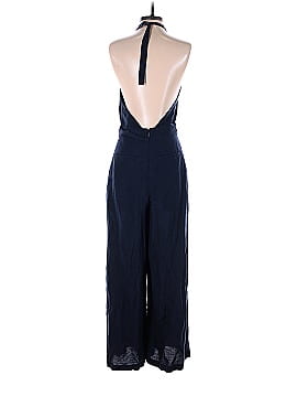 Adam Lippes Collective Navy Halter Jumpsuit (view 2)