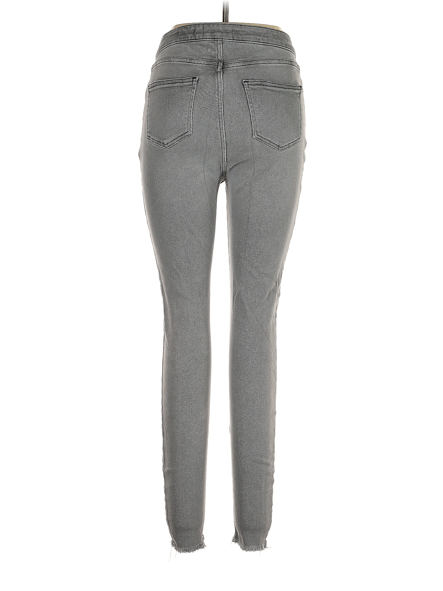 Buy TWIN BIRDS Women Grey Solid Tailored Fit Treggings - Jeggings for Women  16200098