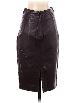 Whistles London Leather Skirt (view 2)