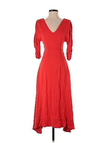 Nicholas Gathered Sleeve Dress (view 1)