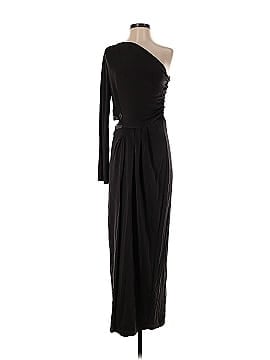 Something Navy One Shoulder Gown (view 1)