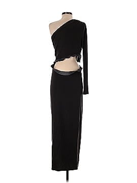Something Navy One Shoulder Gown (view 2)