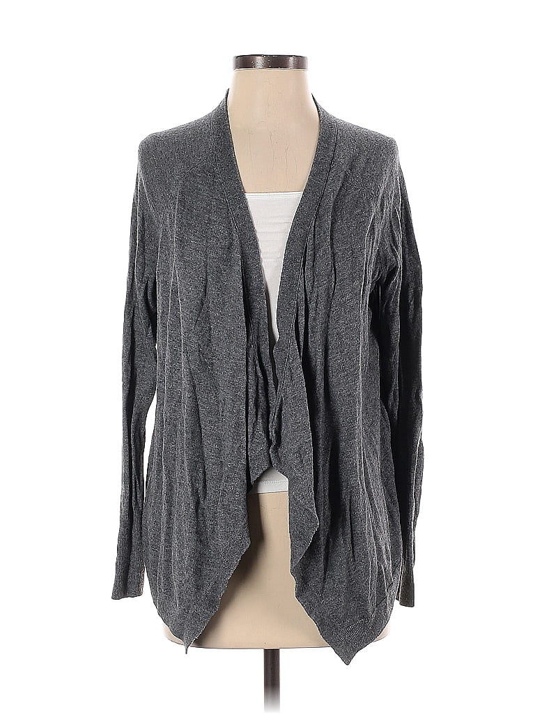 Pre-owned Banana Republic Cardigan Sweater In Gray