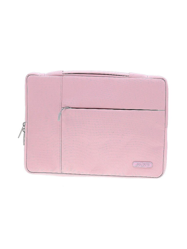 Mosiso Solid Pink Laptop Bag One Size 31 off thredUP