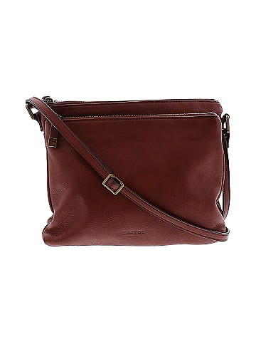 Margot brown shop leather crossbody