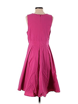 Slate & Willow Hot Pink Poplin Dress (view 2)